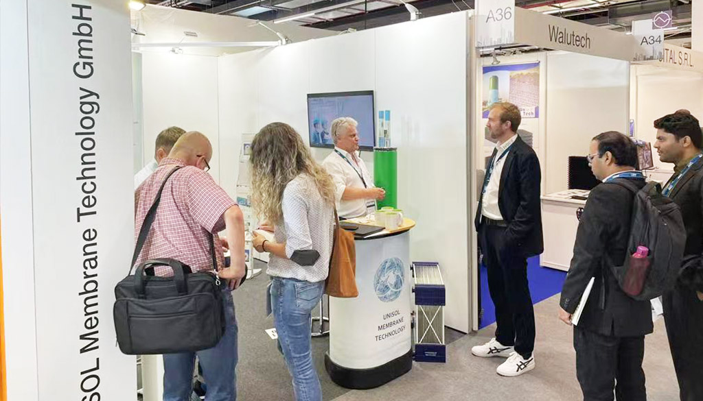 UNISOL membrane technology at the show of ACHEMA_Germany